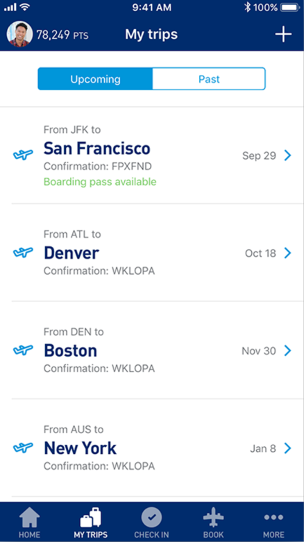 JetBlue_app_trips